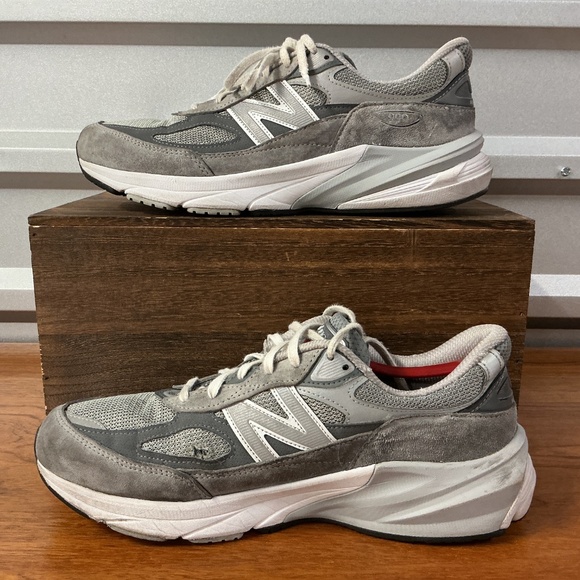 New Balance Men 990v6 Gray Running Shoe M990GL6 Made In USA Size 10.5 - Picture 5 of 9
